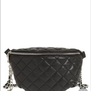 Steve Madden Quilted Faux leather fanny pack